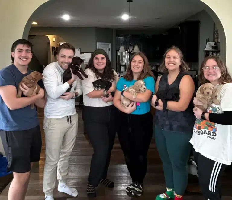 Family Fun with Forever Labradoodle Puppies